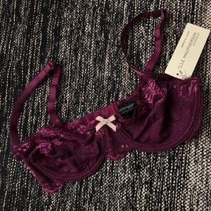 32D Elle Macpherson “Spree” Bra in Berry Cocktail
